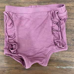 Kate Quinn mauve ruffle bloomer size 3-6 month